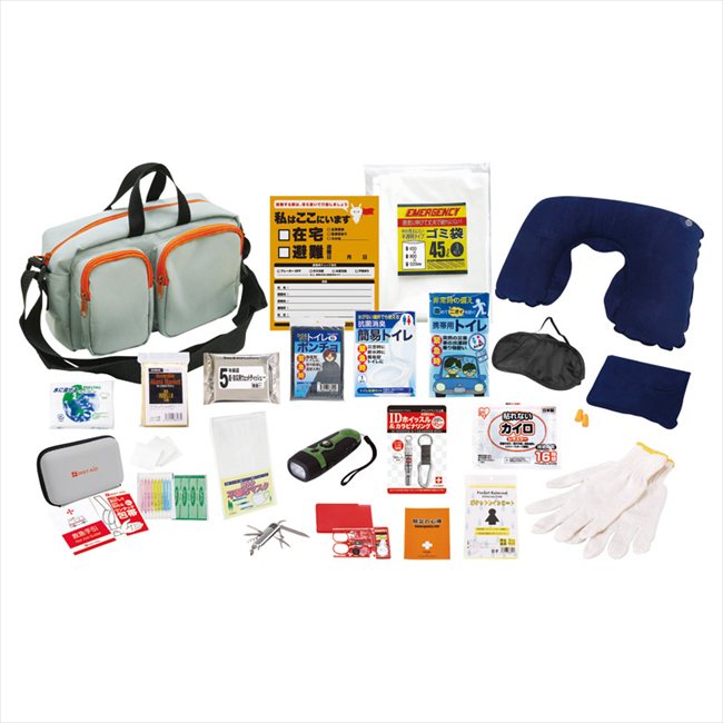 エマージェンシーショルダーバッグ22点セット YS-100 内祝 内祝い お祝 御祝 記念品 出産内祝い プレゼント 快気祝い 粗供養 引出物