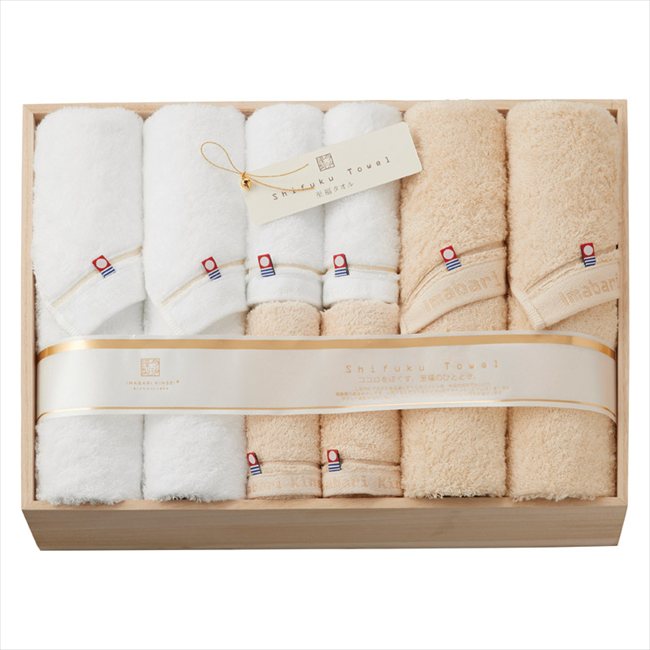 今治謹製 至福タオル バスタオル4P&フェイスタオル4P SH55200 内祝 内祝い お祝 御祝 記念品 出産内祝い プレゼント 快気祝い 粗供養 引出物