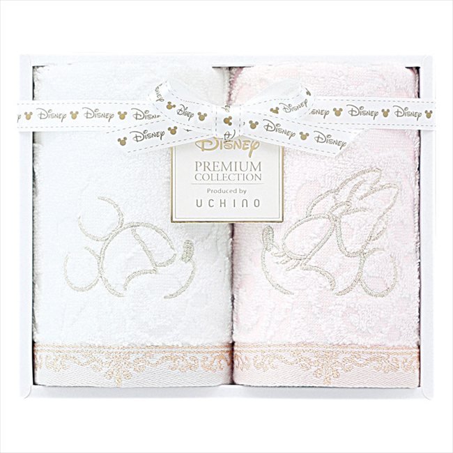 プレミアム ディズニー エターナリー ゲストタオル2P WG20876M 内祝 内祝い お祝 御祝 記念品 出産内祝い プレゼント 快気祝い 粗供養 引出物
