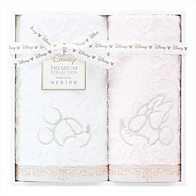 プレミアム ディズニー エターナリー フェイスタオル&ゲストタオル WR25876M 内祝 内祝い お祝 御祝 記念品 出産内祝い プレゼント 快気祝い 粗供養 引出物