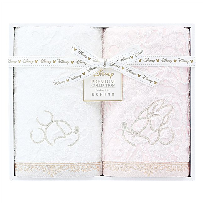 プレミアム ディズニー エターナリー フェイスタオル2P WF30876M 内祝 内祝い お祝 御祝 記念品 出産内祝い プレゼント 快気祝い 粗供養 引出物