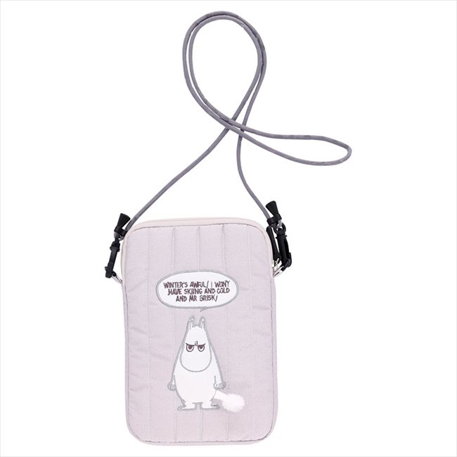 樂天商城 - ムーミン サコッシュ ムスッとフェイス 1425030700/400 内祝 内祝い お祝 御祝 記念品 出産内祝い プレゼント 快気祝い 粗供養 引出物