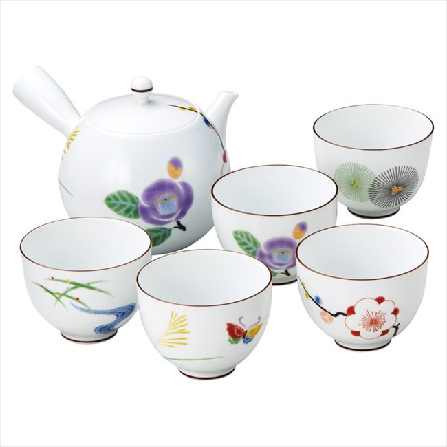 香蘭社 はんなり 茶器揃 1052-AMN 内祝 内祝い お祝 御祝 記念品 出産内祝い プレゼント 快気祝い 粗供養 引出物