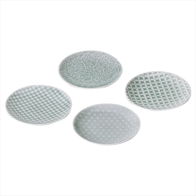 吉祥 小皿4枚揃 ODA02-4004A 内祝 内祝い お祝 御祝 記念品 出産内祝い プレゼント 快気祝い 粗供養 引出物