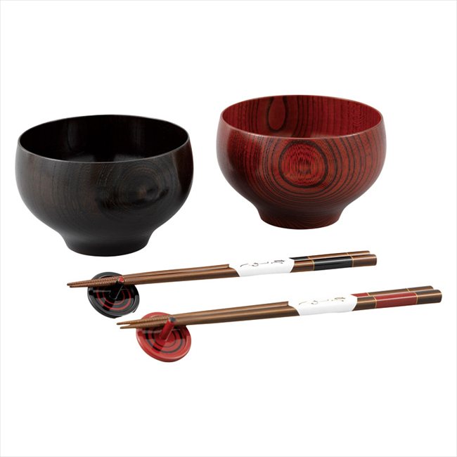 器の木 プレミアム箸付夫婦大椀 4672 内祝 内祝い お祝 御祝 記念品 出産内祝い プレゼント 快気祝い 粗供養 引出物