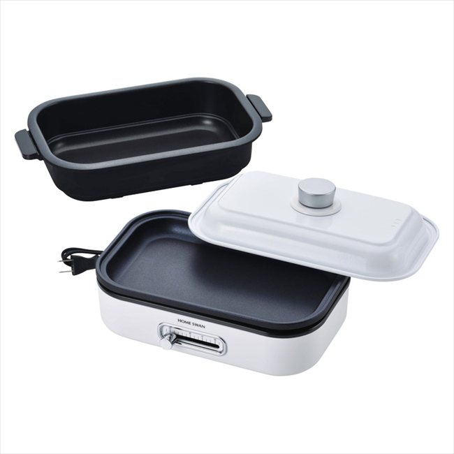 HOME SWAN ソロホットプレート 鍋付き SHP-08（PP） 内祝 内祝い お祝 御祝 記念品 出産内祝い プレゼント 快気祝い 粗供養 引出物