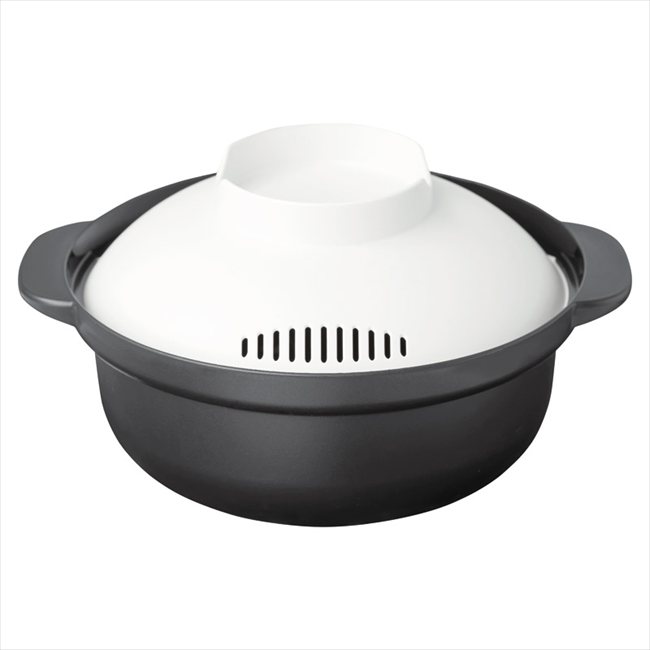 &NE nikii レンジポット Recopo（レコポ） ブラック NIM-205-WH/GY/BK 内祝 内祝い お祝 御祝 記念品 出産内祝い プレゼント 快気祝い 粗供養 引出物