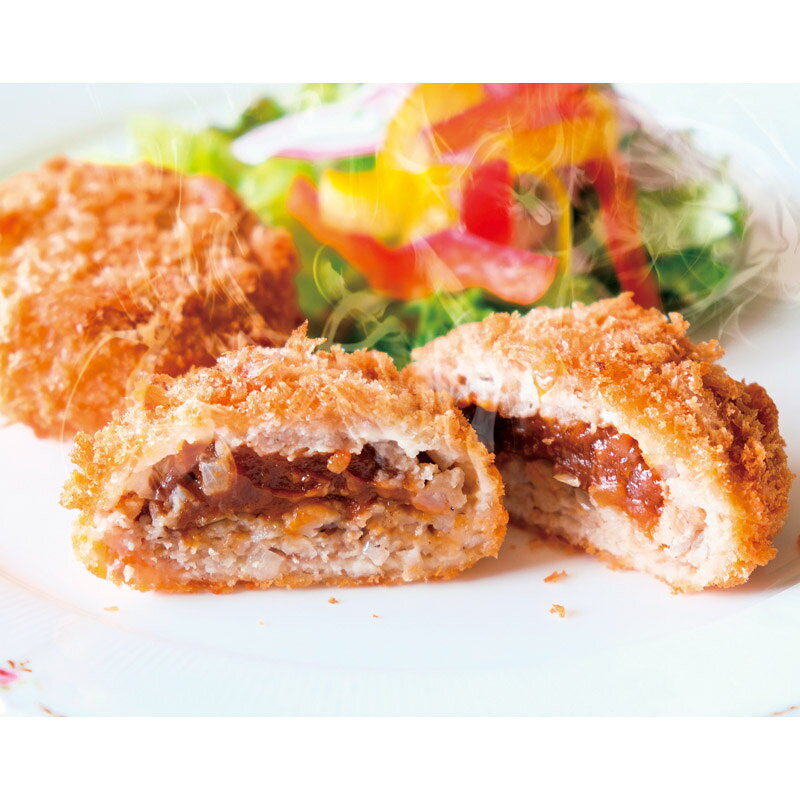 贈り物専門店ココイロギフトの米沢牛黄木 黄木のデミグラスソース入りメンチカツ DM50T 内祝 内祝い お祝 御祝 記念品 出産内祝い プレゼント 快気祝い 粗供養 引出物｜アングル3