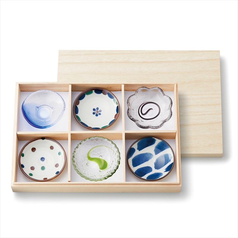 美ら 六趣揃(木箱入)　ブライダル 記念品 引き出物 内祝い 内祝 プチギフト 縁起物 お祝い 御祝 快気祝い