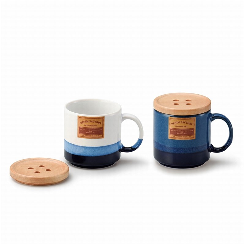 Denim Factory ペアマグカップ　ブライダル 記念品 引き出物 内祝い 内祝 プチギフト 縁起物 お祝い 御..