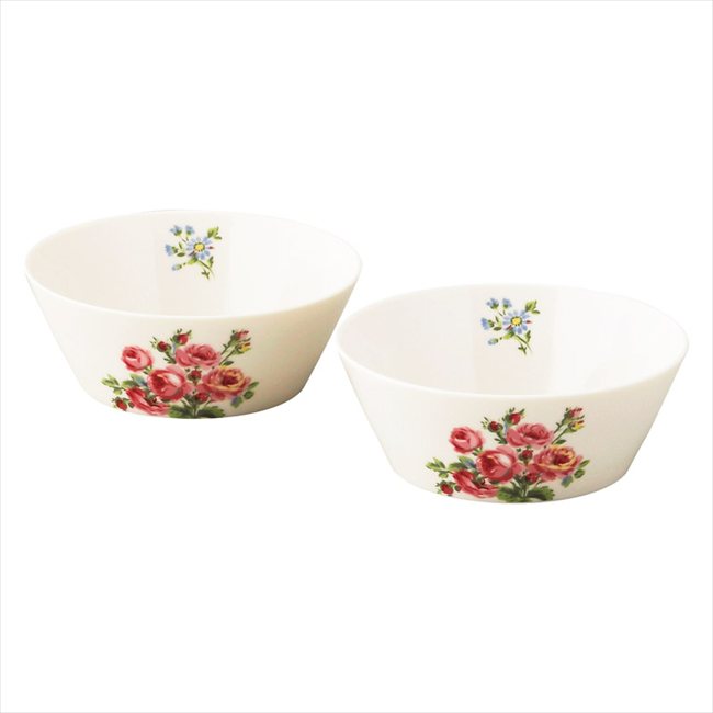 ローラ アシュレイ 〈バンチェッド ロージズ〉 ペアボウルセット　 LA40-79 内祝 内祝い お祝 御祝 記..
