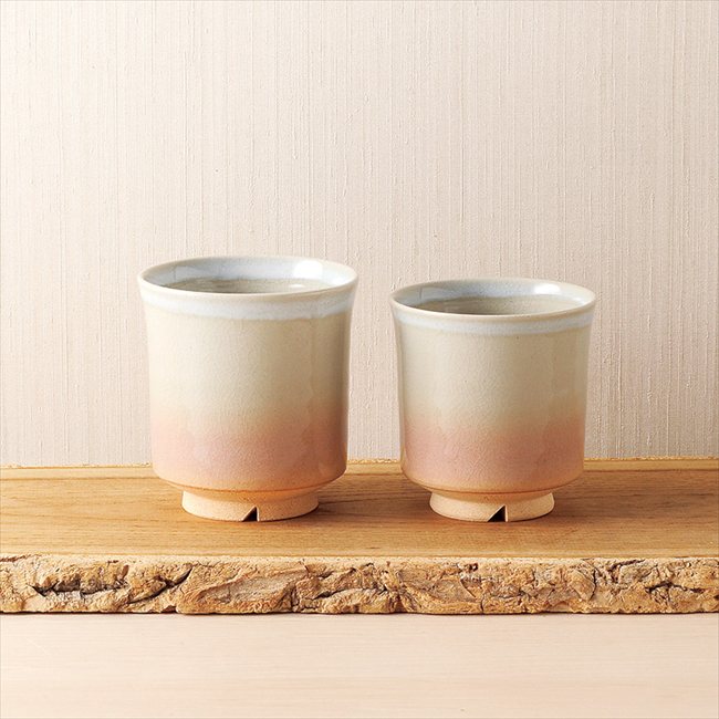 萩焼 姫萩夫婦湯呑 H3-17 内祝 内祝い お祝 御祝 記念品 出産内祝い プレゼント 快気祝い 粗供養 引出物