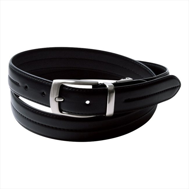 チェルベ センターステッチ ピン式メンズベルト（ブラック） V-CB9250BK 内祝 内祝い お祝 御祝 記念品 出産内祝い プレゼント 快気祝い 粗供養 引出物