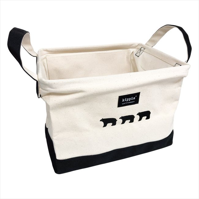 キッピス キャンバス収納ボックス ブラック KP-62030639 内祝 内祝い お祝 御祝 記念品 出産内祝い プレゼント 快気祝い 粗供養 引出物