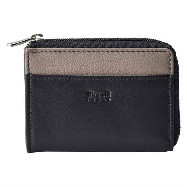 マレリー 小銭入れ ブラック×グレー MPR6330 内祝 内祝い お祝 御祝 記念品 出産内祝い プレゼント 快気祝い 粗供養 引出物