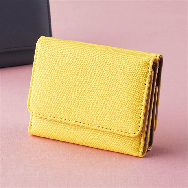 ジュンコ コシノ イコール 三つ折り財布 イエロー JK-VD116 YL 内祝 内祝い お祝 御祝 記念品 出産内祝い プレゼント 快気祝い 粗供養 引出物