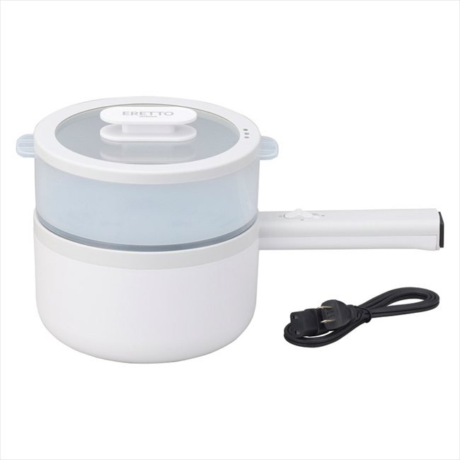 エレットモノ 蒸し器兼用電気片手鍋 18cm ET-113 内祝 内祝い お祝 御祝 記念品 出産内祝い プレゼント 快気祝い 粗供養 引出物