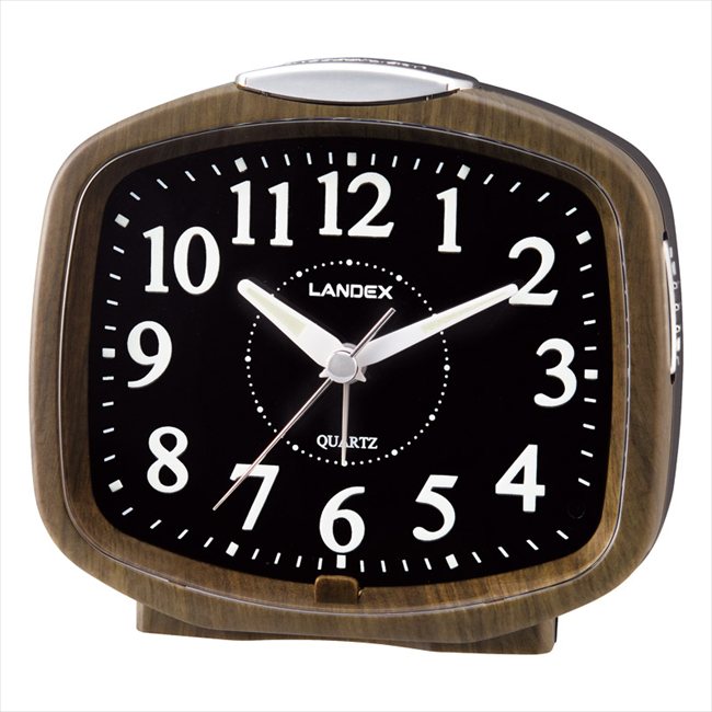 ランデックス 木目調めざまし 掲時 YT5315DBR 内祝 内祝い お祝 御祝 記念品 出産内祝い プレゼント 快気祝い 粗供養 引出物