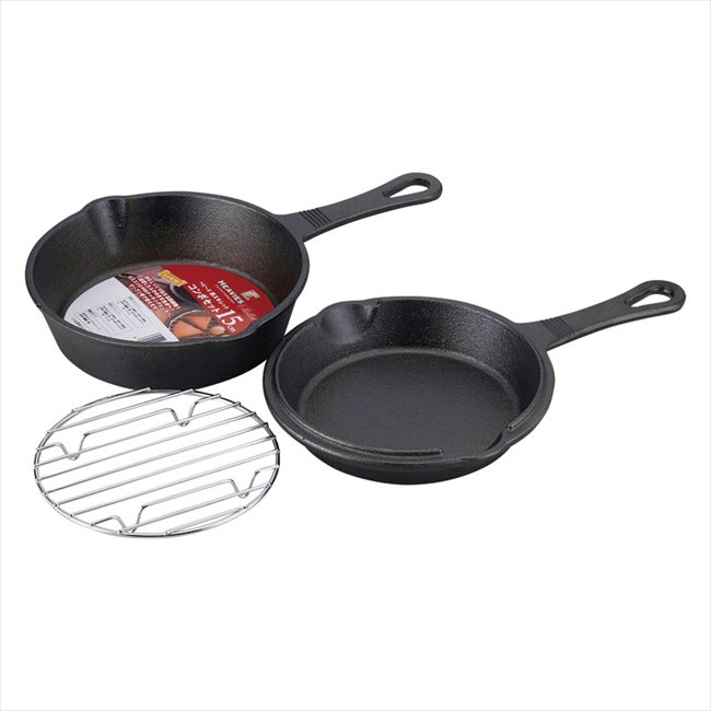 ヘビーズ 鉄スキレットコンボセット15cm HR-7967 内祝 内祝い お祝 御祝 記念品 出産内祝い プレゼント 快気祝い 粗供養 引出物