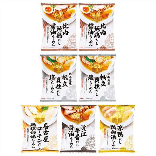 0 全国だし麺紀行 ご当地ラーメン7食 6473-40c 内祝 内祝い お祝 御祝 記念品 出産内祝い プレゼント 快気祝い 粗供養 引出物