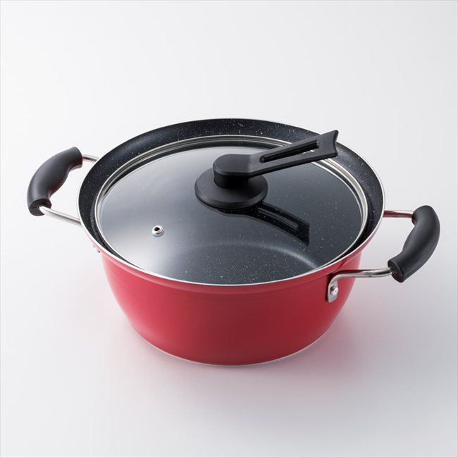 にこみーな IH対応フチ付両手鍋24cm RB-1697 内祝 内祝い お祝 御祝 記念品 出産内祝い プレゼント 快気祝い 粗供養 引出物