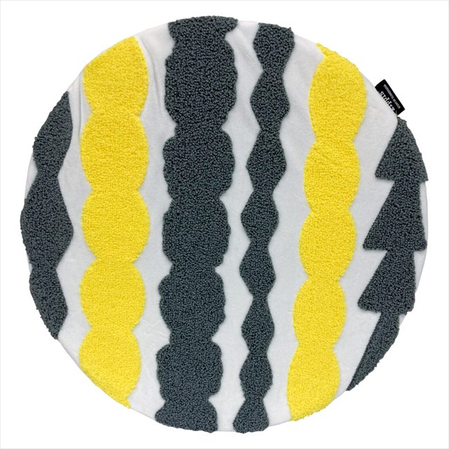 キッピス サガラ刺繍チェアパッド（1P） イエロー KP-62250663 内祝 内祝い お祝 御祝 記念品 出産内祝い プレゼント 快気祝い 粗供養 引出物