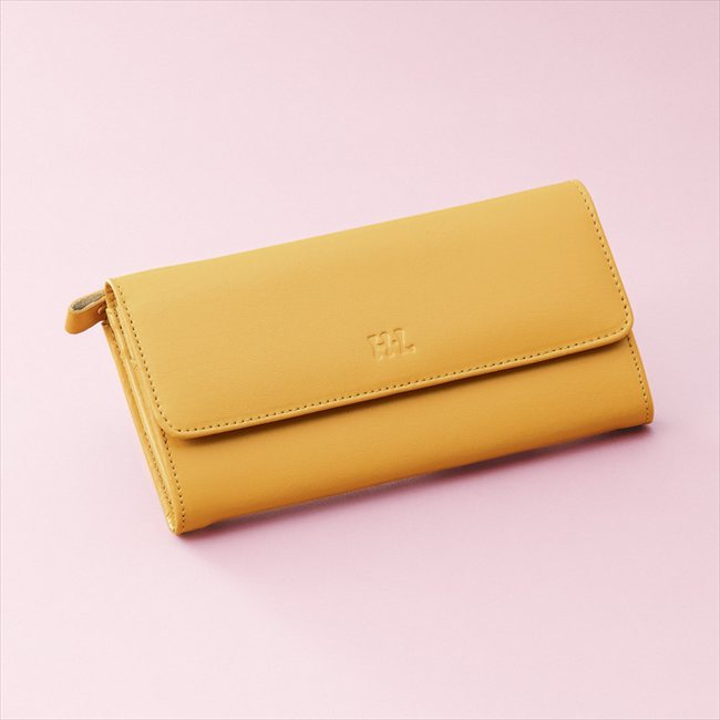 アッシュ・エル レディース長財布（イエロー） S-HLL10353YE 内祝 内祝い お祝 御祝 記念品 出産内祝い プレゼント 快気祝い 粗供養 引出物