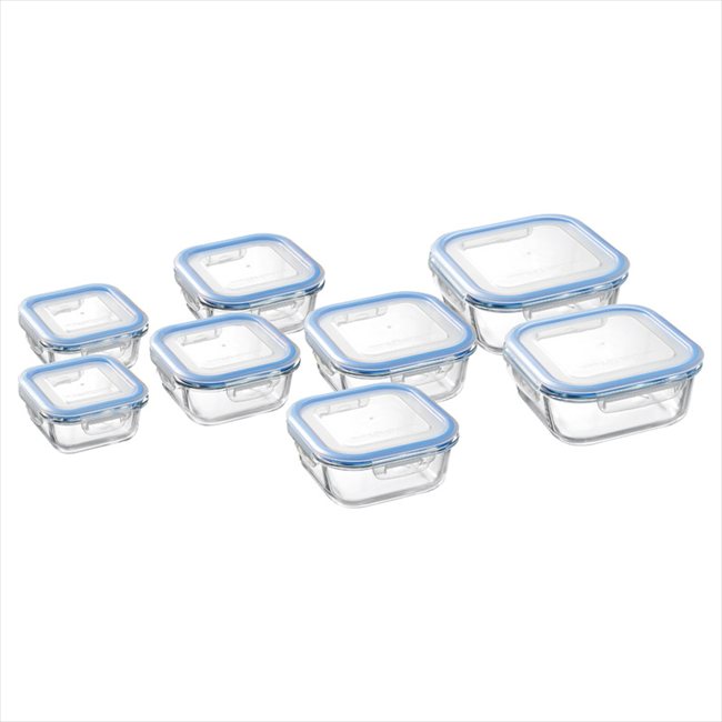 レッシュ 耐熱ガラス容器8点セット ME-7403 内祝 内祝い お祝 御祝 記念品 出産内祝い プレゼント 快気祝い 粗供養 引出物