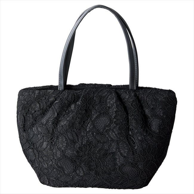 0 福井県産レース手さげ（ブラック） MUM-8002BK 内祝 内祝い お祝 御祝 記念品 出産内祝い プレゼント 快気祝い 粗供養 引出物