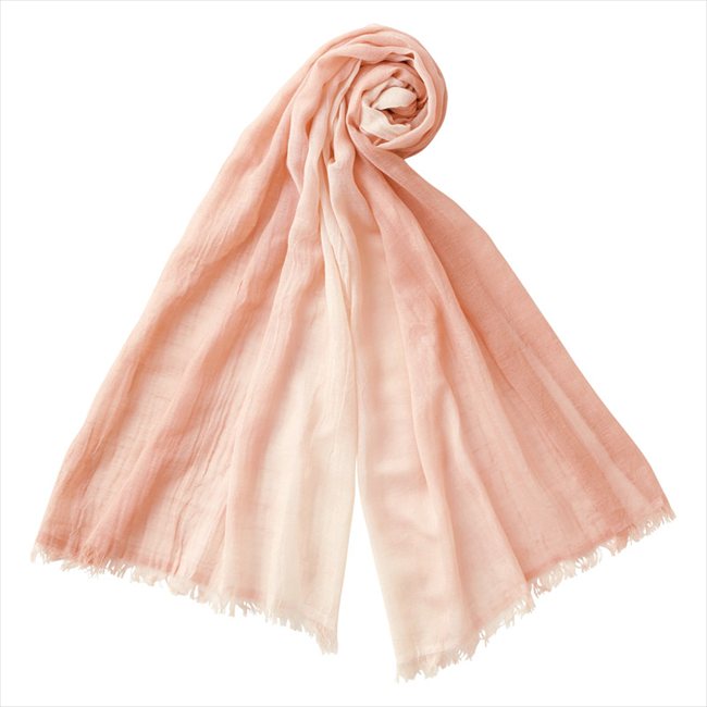 0 〈天然草木染〉 オーガニックコットン カシミヤ混ストール ピンク（すおう） KSU10020PK 内祝 内祝い お祝 御祝 記念品 出産内祝い プレゼント 快気祝い 粗供養 引出物