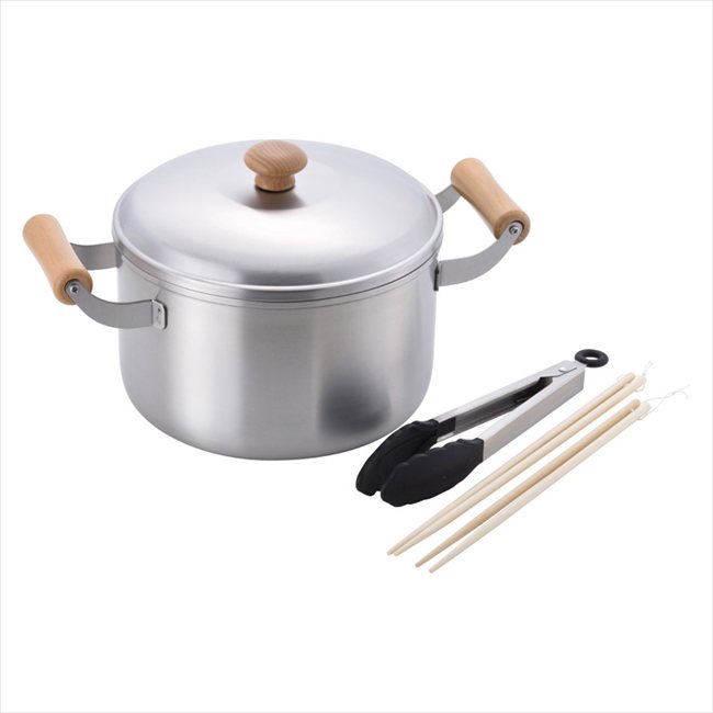 千歳 IH対応ステンレス製深型両手鍋22cm（ツール付） CS-036 内祝 内祝い お祝 御祝 記念品 出産内祝い プレゼント 快気祝い 粗供養 引出物