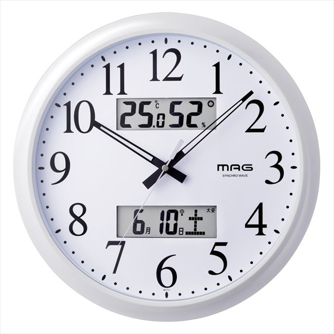 マグ 電波時計ダブルリンク W-711 WH 内祝 内祝い お祝 御祝 記念品 出産内祝い プレゼント 快気祝い 粗供養 引出物