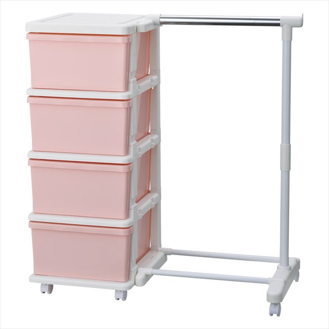0 カラーシーズユニット4段パイプハンガー付 ピンク C-SIIS-4H 内祝 内祝い お祝 御祝 記念品 出産内祝い プレゼント 快気祝い 粗供養 引出物