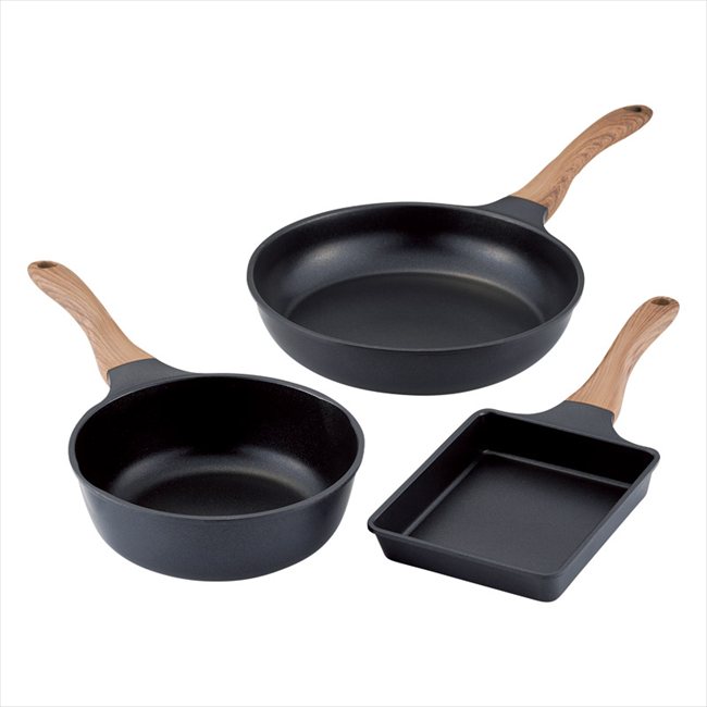 エヌトーン IH対応フライパン3点セット MB-1226 内祝 内祝い お祝 御祝 記念品 出産内祝い プレゼント 快気祝い 粗供養 引出物