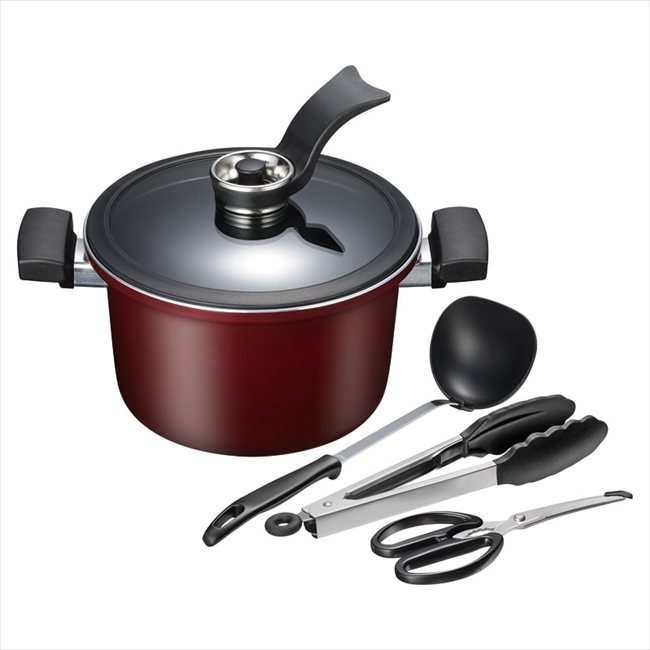 ビストニア IH対応真空煮込み鍋19cm（ツールセット） MB-2917 内祝 内祝い お祝 御祝 記念品 出産内祝い プレゼント 快気祝い 粗供養 引出物