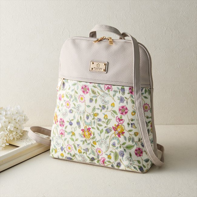 ミントン リュック（ホワイト） M-R150 内祝 内祝い お祝 御祝 記念品 出産内祝い プレゼント 快気祝い 粗供養 引出物