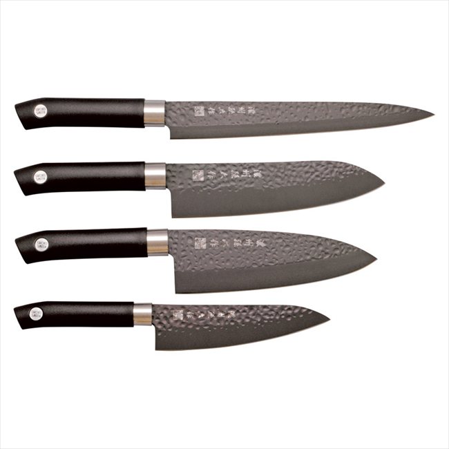 濃州孫六作 黒打和包丁4点セット 200W 内祝 内祝い お祝 御祝 記念品 出産内祝い プレゼント 快気祝い 粗供養 引出物