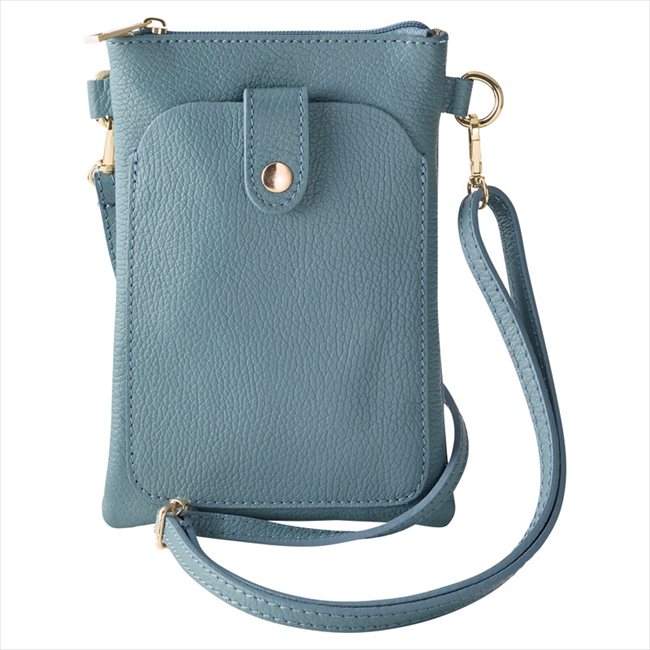 フランコフェラーロ モバイルショルダーバッグ ブルー B-FFL235014BL 内祝 内祝い お祝 御祝 記念品 出産内祝い プレゼント 快気祝い 粗供養 引出物