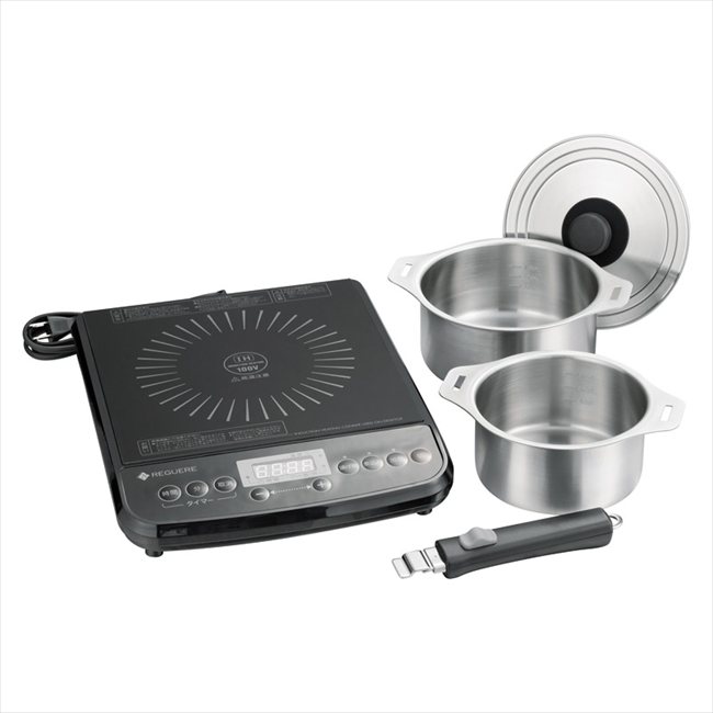 燕三 IH対応着脱式鍋2点&IHクッキングヒーター EM-073 内祝 内祝い お祝 御祝 記念品 出産内祝い プレゼント 快気祝い 粗供養 引出物