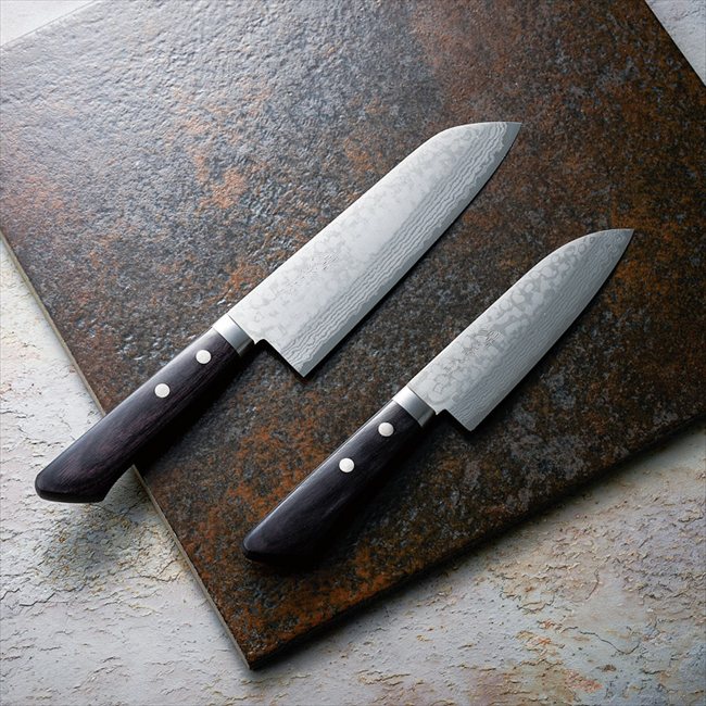 越前刃物 VG10ダマスカス 三徳・小三徳セット 54280002 内祝 内祝い お祝 御祝 記念品 出産内祝い プレゼント 快気祝い 粗供養 引出物