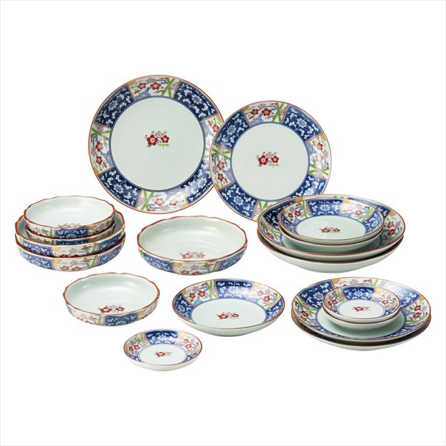 波佐見焼 ディナートレイセット18P 011-568M 内祝 内祝い お祝 御祝 記念品 出産内祝い プレゼント 快気祝い 粗供養 引出物