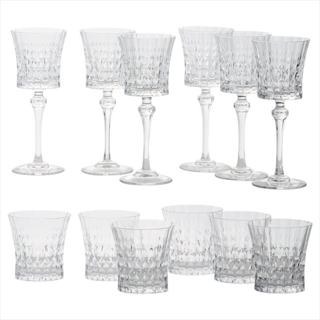 クリスタル・ダルク 〈レディーダイヤモンド〉 6人用ディナーセット CDA030 内祝 内祝い お祝 御祝 記念品 出産内祝い プレゼント 快気祝い 粗供養 引出物