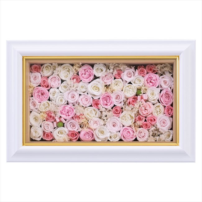 0 プリザフレーム「エレガンス」 H23-597 内祝 内祝い お祝 御祝 記念品 出産内祝い プレゼント 快気祝い 粗供養 引出物