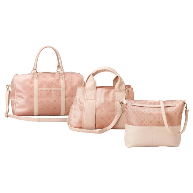 クレア トラベラー ボストン&ショルダー2点 ピンク CR25300-P 内祝 内祝い お祝 御祝 記念品 出産内祝い プレゼント 快気祝い 粗供養 引出物