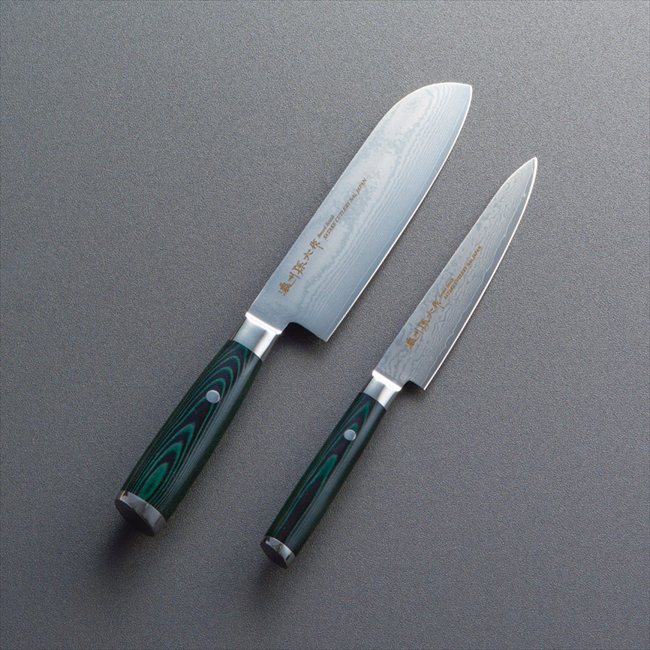 濃州孫六作 ダマスカス包丁2点セット 500F 内祝 内祝い お祝 御祝 記念品 出産内祝い プレゼント 快気祝い 粗供養 引出物