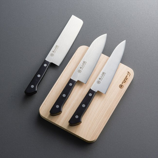 燕人の匠 〈霞流し〉 包丁3点セット ETK-5000 内祝 内祝い お祝 御祝 記念品 出産内祝い プレゼント 快気祝い 粗供養 引出物