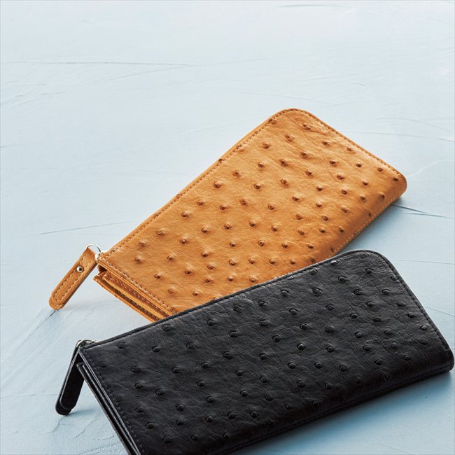 0 オストリッチL字ファスナー長財布 イエロー S-NOL203003YE 内祝 内祝い お祝 御祝 記念品 出産内祝い プレゼント 快気祝い 粗供養 引出物