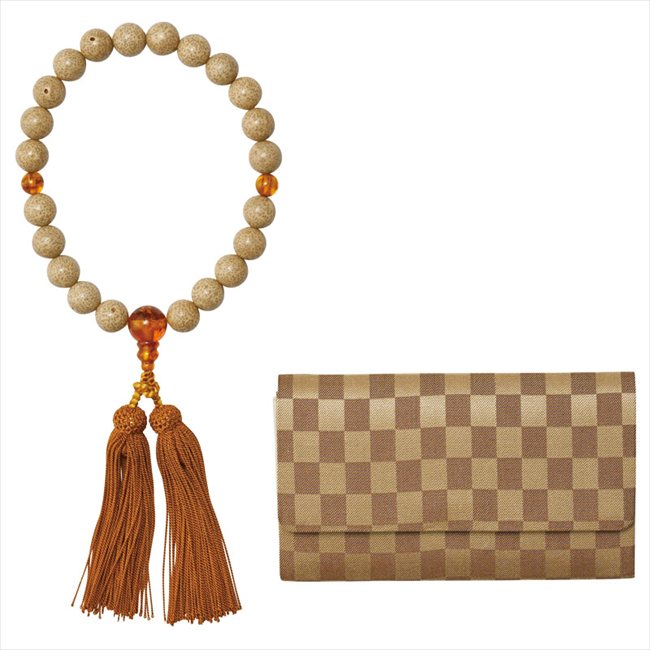 0 男性用念珠セット 星月菩提珠 圧縮琥珀 NJ-D503K 内祝 内祝い お祝 御祝 記念品 出産内祝い プレゼント 快気祝い 粗供養 引出物