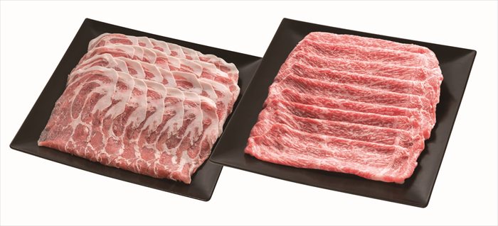 送料無料 北海道産地直送 たにぐち精肉店 ふらの和牛・かみふらのポークすきしゃぶセット830g ※ご注文後約7〜10日前後での発送となります。沖縄・離島へは別途配送料が発生いたします お取り寄せグルメ スイーツ