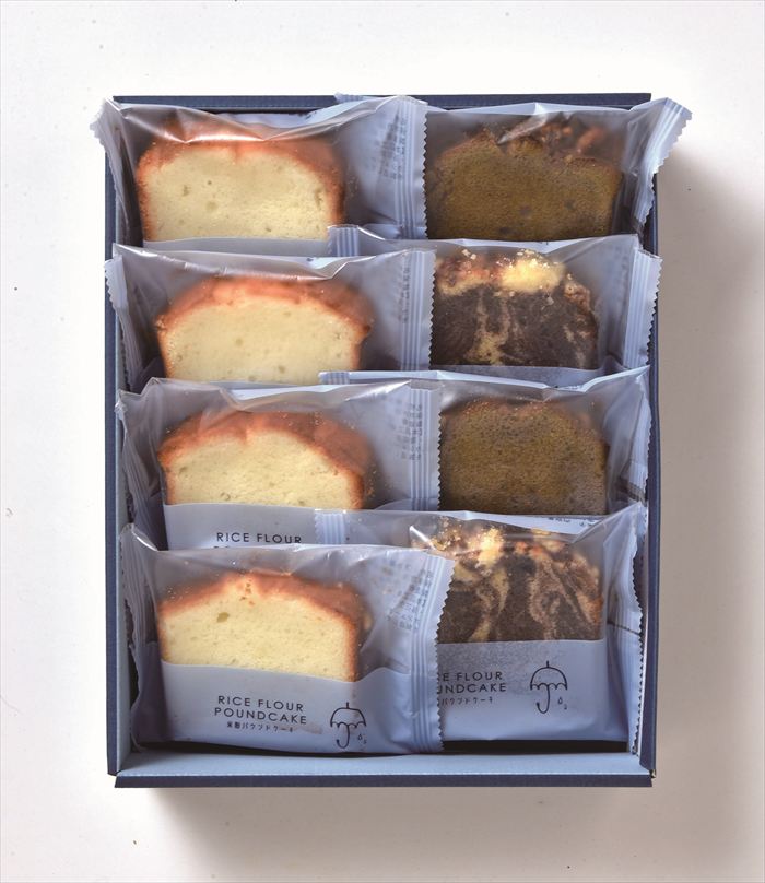 PREMIUMパウンドケーキ rice flour BOX8 ※ご注文後約7〜10日前後での発送となります。沖縄・離島へは別途配送料が発生いたします お取り寄せグルメ スイーツ メーカー希望小売価格はメーカーカタログに基づいて掲載しています ■さまざまなギフトアイテムをご用意しております。 内祝　内祝い　お祝い返し　ウェディングギフト　ブライダルギフト　引き出物　引出物　結婚引き出物　結婚引出物　結婚内祝い　出産内祝い 命名内祝い　入園内祝い　入学内祝い　卒園内祝い　卒業内祝い　就職内祝い　新築内祝い　引越し内祝い　快気内祝い　開店内祝い　二次会 披露宴　お祝い　御祝　結婚式　結婚祝い　出産祝い　初節句　七五三　入園祝い　入学祝い　卒園祝い　卒業祝い　成人式　就職祝い　昇進祝い 新築祝い　上棟祝い　引っ越し祝い　引越し祝い　開店祝い　退職祝い　快気祝い　全快祝い　初老祝い　還暦祝い　古稀祝い　喜寿祝い　傘寿祝い 米寿祝い　卒寿祝い　白寿祝い　長寿祝い　金婚式　銀婚式　ダイヤモンド婚式　結婚記念日　ギフト　ギフトセット　セット　詰め合わせ　贈答品　お返し お礼　御礼　ごあいさつ　ご挨拶　御挨拶　プレゼント　お見舞い　お見舞御礼　お餞別　引越し　引越しご挨拶　記念日　誕生日　父の日　母の日　敬老の日 記念品　卒業記念品　定年退職記念品　ゴルフコンペ　コンペ景品　景品　賞品　粗品　お香典返し　香典返し　志　満中陰志　弔事　会葬御礼　法要 法要引き出物　法要引出物　法事　法事引き出物　法事引出物　忌明け　四十九日　七七日忌明け志　一周忌　三回忌　回忌法要　偲び草　粗供養　初盆 供物　お供え　お中元　御中元　お歳暮　御歳暮　お年賀　御年賀　残暑見舞い　年始挨拶　ボーリング大会　景品　レミパン　ゼリー　スターバックス 千疋屋　結婚式　そうめん　ローラアシュレイ　プリン　話題　ディズニー　カタログギフト　ティファール　ビタクラフト　ステンレスタンブラー　リラックマ のし無料　メッセージカード無料　ラッピング無料 ギフトにぴったりのアイテムをご紹介！ 贈り物に悩んでいる方へ、心温まるギフトアイテムを取り揃えました。高品質な食品、ふわふわのタオル、美しい食器、そしてセンスあふれる雑貨まで、幅広いラインナップであなたの大切な人への思いを伝えます。 特徴 高品質：厳選された素材と丁寧な製造工程で作られた商品ばかり。どれも長く愛用いただけます。 多用途：どんなシーンでも使える万能アイテムが揃っています。誕生日、結婚祝い、新築祝いなど、さまざまな場面に最適です。 デザイン：シンプルで洗練されたデザインから、カラフルで個性的なものまで、多彩なバリエーションをご用意。 お手頃価格：高品質ながら手ごろな価格で、コストパフォーマンスも抜群。 おすすめの用途とシーン 誕生日プレゼント：大切な人の特別な日を祝うために、実用的かつ心温まるギフトを。食品やタオルは、日常で役立つアイテムとして喜ばれます。 結婚祝い：新しい生活を始めるカップルに、美しい食器やおしゃれな雑貨を。幸せな家庭を築くお手伝いができます。 新築祝い：新しい家に引っ越した友人や家族へ、インテリアにぴったりの雑貨や実用的なタオルを。快適な生活をサポートします。 お返しギフト：感謝の気持ちを込めて、おしゃれで実用的なアイテムを。食品はもちろん、使い心地の良いタオルや美しい食器も喜ばれます。 季節の贈り物：お中元やお歳暮、季節の挨拶として、季節に合ったギフトを。夏には涼しげな雑貨、冬には温かみのあるタオルや食品が最適です。 贈る相手に合わせたおすすめ グルメな方へ：美味しい食品を贈れば、食卓が一層華やかに。特別な時間を演出します。 家庭的な方へ：ふわふわのタオルや使いやすい食器で、日常生活に彩りを。 オシャレな方へ：センスあふれる雑貨で、インテリアを一層魅力的に。 まとめ あなたの気持ちを込めたギフト選びをお手伝いします。どれも心を込めて選んだアイテムばかりです。大切な人への贈り物として、自信を持っておすすめします。 商品概要 [分類] 以下のような商品をお探しの方にオススメです。スイーツ スィーツ スウィーツ Sweets ケーキ お菓子 洋菓子 デザート おやつ 小腹対策 食品 食べ物 / チョコレートケーキ チョコレート ガトーショコラ チーズケーキ 生菓子 生ケーキ ベイクドチーズケーキ [評価・マスコミ] ランキング1位のおすすめ(お勧め オススメ) インスタ映え SNS 評判 今話題の人気商品 [サービス] 以下のサービスをご利用いだだけます。不可の場合あり。お取り寄せ 全国配送 全国発送 オーダー 注文 デリバリー 取寄せ 宅配 ネット通販 持ち運び可 / 送料無料 送料込み 無料ギフト対応 日持ち長い 長期保存 賞味期限が長い 名入れ 当日発送 お急ぎ便 即日配送 即日発送 翌日配送 翌日発送 前日に買う あす楽 明日楽 即納 翌日 あす着 明日届く 配送日指定可 冷凍保存可 冷凍保管 冷凍便 ギフトラッピング ギフト対応 予約 メッセージ付き 有料メッセージカード 有料お誕生日カード ホワイトデー当日お届け可能 [パッケージ] 　 以下のような包装でお届けします。詰め合わせ セット アソート 化粧箱入り ラッピング不要 個包装 小分け 手提げ袋（有償） 2重梱包 [デザイン] 以下のようなイメージをお求めの方におすすめです。お洒落 可愛い ゴージャス 高級感 プレミアム サプライズ感 美しい インパクト 面白い 珍しい 希少 驚き シンプル 上品 スタイリッシュ エレガント モダン [ご用途] 工夫次第で様々な用途でご利用いただけます。贈り物 プレゼント ギフト プチギフト 贈答品 お祝い 御祝い 退職祝い 内祝い 出産祝い 出産内祝い 入学祝い 卒業祝い ご褒美 手土産 お土産 お使い物 お返し お礼 ご挨拶 ご進物 お配り 配る ばらまき バレンタインデー バレンタインデイ ヴァレンタイン 友チョコ 義理チョコ 本命チョコ 逆チョコ バレンタインチョコ ホワイトデー ホワイトデイ ホワイトデーのお返し 七五三 ひな祭り こどもの日 ハロウィン クリスマス お中元 お年賀 ウインターギフト 御中元 御歳暮 サマーギフト 残暑見舞い お歳暮 母の日 父の日 敬老の日 敬老会記念品 敬老会 結婚祝い 結婚内祝い 結婚記念日 結婚式二次会 二次会のプチギフト 結婚披露宴の引き出物 引き菓子 ウエディングパーティー 成人祝い 長寿祝い 還暦祝い 古希祝い 古稀祝い 喜寿祝い 傘寿祝い 米寿祝い 卒寿祝い 白寿祝い 紀寿祝い 百寿祝い 成人式 セレモニー イベント 内祝い 快気祝い 快気内祝い 出産内祝い 出産祝い 記念日 お返し ご進物 御使い物 お礼 ご挨拶 御礼 ご祝儀 祝儀の品 お使い物 ノベルティー 粗品 景品 長寿 法事 法要 仏事 年忌法事 志 粗供養 供養返し 香典返し 満中陰志 御供え お供え 御供物 弔事 七五三 ひな祭り 入学祝い 卒業祝い 卒園祝い 退職祝い 入社祝い 成人式 成人式のお祝い 朝食 食事代わり ティータイム ブレイクタイム ホームパーティー クリスマスケーキ 誕生日プレゼント 誕生祝い バースデーケーキ 学校 会社 職場 法人 取引先 部活 イベント サークル 介護施設 [おすすめの方] 以下のような様々なお客様にお喜びいただいております。10代 20代 30代 40代 50代 60代 70代 80代 90代 100歳以上 お母さん お父さん ママ パパ 兄弟姉妹 彼氏 彼女 恋人 義理の母 叔父さん 親戚の お嬢さん 大家族 家族 赤ちゃん 祖父 祖母 叔父 叔母 孫 おじいちゃん おばあちゃん じいじ ばあば 夫 旦那 妻 奥様 お嫁さん 奥さん 親 両親 娘 同僚 友達 仲間 友人 親友 上司 部下 先輩 後輩 お世話になった方 恩師 先生 大人数 女友達 法人 女性 男性 大人 子ども 子供用 小学生 中学生 高校生 男の子 女の子 辛党 甘党 甘いものが苦手 高齢者 お年寄り [その他おすすめ] 以下のような商品に興味のある方にもオススメです。大量 大量購入 財布に優しい 大人数 業務用 大量スイーツ お試し コスパ良い /北海道発厳選ギフト！北海道を中心に選りすぐりの逸品をお届けします！